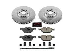ES#3990044 - K6026 - Z23 Evolution Brake Kit - Front - The smart choice for BMW drivers who demand better-than-stock performance with OE reliability. - Power Stop - BMW