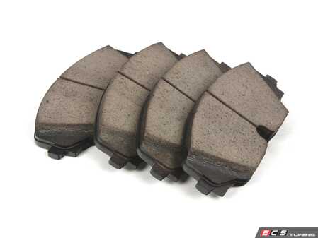 ES#4852376 - DD23-2074 - Front ECS DD23 "Daily Driver" Ceramic Brake Pad Set - This enthusiast-developed pad offers confident stopping power, very low dust, quiet braking, and a positive initial bite. The perfect choice for your daily-driven Euro! - ECS - Volkswagen