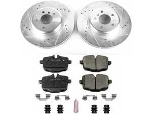 ES#3990055 - K6037 - Z23 Evolution Brake Kit - Rear - The ideal solution for BMW drivers seeking better-than-stock braking performance with OEM-level fit and finish. - Power Stop - BMW