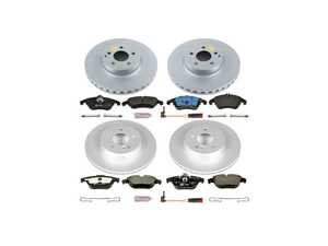 ES#3145618 - ESK5793 - Front & Rear Brake Service Kit - Featuring Power Stop Rotors, and pads - Power Stop - Mercedes Benz