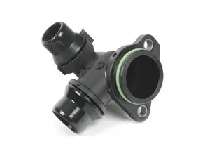 Water pump housing coolant flange