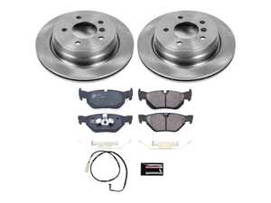 ES#3158897 - KOE3001 - Autospecialty Stock Replacement Brake Kit - Rear - Includes all new Autospecialty OE style replacement rotors and Evolution ceramic brake pads. - Power Stop - BMW