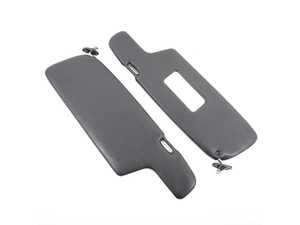ES#4931539 - I159 - Rennline OE Style Sun Visor Set Black Targa/Cabriolet - Elevate the look and functionality of your Porsches interior with Rennlines OE-style sun visor set! - Rennline - Porsche