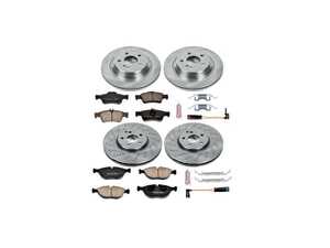ES#3159152 - KOE4507 - Front & Rear Brake Service Kit - Featuring Power Stop Rotors, and pads - Power Stop - Mercedes Benz