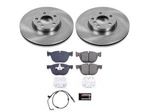 ES#3159244 - KOE4693 - Autospecialty Stock Replacement Brake Kit - Front - Includes all new Autospecialty OE style replacement rotors and Evolution ceramic brake pads. - Power Stop - BMW
