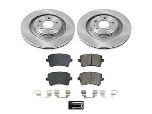 ES#3159264 - KOE4746 - Autospecialty Daily Driver Rear Brake Service Kit - A fast, easy, and affordable solution to restore braking performance - Power Stop - Audi