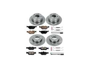 ES#3159707 - KOE591 - Autospecialty Stock Replacement Brake Kit - Front and Rear - Includes all new Autospecialty OE style replacement rotors and Evolution ceramic brake pads. - Power Stop - BMW