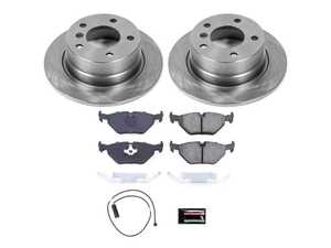 ES#3159712 - KOE593 - Autospecialty Stock Replacement Brake Kit - Rear - Includes all new Autospecialty OE style replacement rotors and Evolution ceramic brake pads. - Power Stop - BMW
