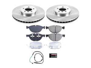 ES#3159749 - KOE6009 - Autospecialty Stock Replacement Brake Kit - Front - Includes all new Autospecialty OE style replacement rotors and Evolution ceramic brake pads. - Power Stop - BMW