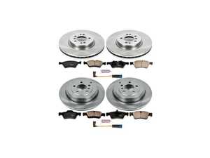 ES#3160018 - KOE6710 - Front & Rear Brake Service Kit - Featuring Power Stop Rotors, and pads - Power Stop - Mercedes Benz