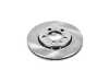 ES#3450277 - ebr647KT - Autospecialty Rear Brake Rotors - Pair (256x22) - 100% mill-balanced, replacement rotors - Power Stop - Audi Volkswagen