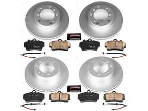 ES#3988906 - CRK4406 - Front and Rear Brake Service Kit - Featuring Power Stop Rotors, and pads - Power Stop - Porsche