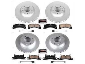 ES#3989079 - CRK6050 - Front & Rear Brake Service Kit - Featuring Power Stop Rotors, and pads - Power Stop - Porsche