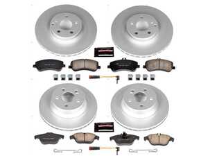 ES#3989173 - CRK6604 - Front & Rear Brake Service Kit - Featuring Power Stop Rotors, and pads - Power Stop - Mercedes Benz