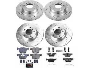 ES#3990216 - K6853 - Z23 Evolution Brake Kit - Front and Rear - A high-performance solution designed for drivers who want more "bite" from their braking system without sacrificing daily drivability. - Power Stop - BMW