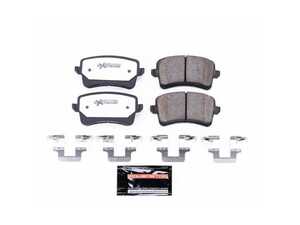 ES#3991145 - Z26-1386 - Z26 Extreme Street Rear Brake Pad Set - Carbon-fiber ceramic formula that offers extreme braking performance. Includes hardware. - Power Stop - Audi