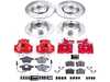 ES#4031245 - KC529 - Z23 Evolution Sport Brake Kit With Calipers - Front & Rear - Proven performance with minimal dust. Includes red powder coated calipers. - Power Stop - Volkswagen