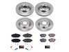 ES#4668796 - KOE8074 - Front & Rear Brake Service Kit - Featuring Power Stop Rotors, and pads - Power Stop - Mercedes Benz
