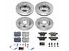 ES#4668798 - KOE8050 - Front & Rear Brake Service Kit - Featuring Power Stop Rotors, and pads - Power Stop - Mercedes Benz