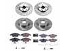 ES#4668802 - KOE7760 - Front & Rear Brake Service Kit - Featuring Power Stop Rotors, and pads - Power Stop - Mercedes Benz