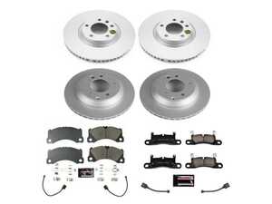 ES#4668880 - CRK8516 - Front & Rear Brake Service Kit - Featuring Power Stop Rotors, and pads - Power Stop - Porsche