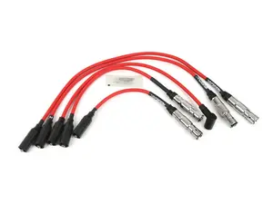 Euro Sport Spark Plug Wires - Red