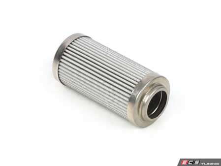 ES#4883027 - 101-0256 - Replacement Fuel Filter Element - Single Open 10 Micron - Filter for Inline Fuel Filter AN8 Single In/Out unit - Precision Raceworks - Audi BMW Volkswagen Mercedes Benz MINI Porsche