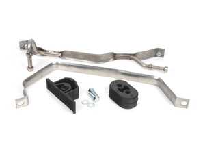 ES#4666806 - 82122053 - Exhaust Hanger Clamp Set - Right  - Replace your rusted clamp upper and lower - HJS - MINI