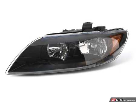 ES#1597525 - 4L0941003AJ - Halogen Headlight - Left - Keep your exterior lights shining bright - Genuine Volkswagen Audi - Audi