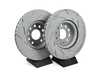 ES#522693 - USR1386 - Front Slotted Brake Rotors - Pair (312x25) - Reduce the fading, improve your braking - OE# 1K0615301AA - EBC - Audi Volkswagen