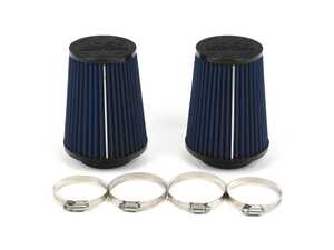 ES#4883218 - 622-0136 - 2.5" Replacement Cone Air Filter - Pair Of Filters - Replacement filters for your Precision Raceworks inlet kit - Precision Raceworks - BMW