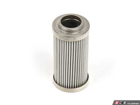 ES#4883025 - 101-0257 - Replacement Fuel Filter Element - Single Open 6 Micron - Filter for Inline Fuel Filter AN8 Single In/Out unit - Precision Raceworks - Audi BMW Volkswagen Mercedes Benz MINI Porsche