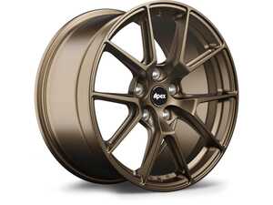 ES#4931831 - vs518942571sbzKT - 18" Apex VS-5 Wheels - Set Of Four - 18x9 ET42 5x112 57.1CB - Satin Bronze - APEX Wheels - Audi Volkswagen