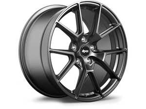ES#4931834 - vs518942571smbKT - 18" Apex VS-5 Wheels - Set Of Four - 18x9 ET42 5x112 57.1CB - Satin Black - APEX Wheels - Audi Volkswagen
