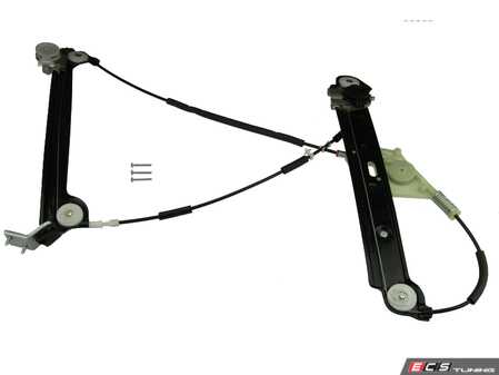 ES#4028056 - 51337165596 - Window Regulator - Right - Windows not rolling anymore? Replace your window regulator today - URO Premium - BMW