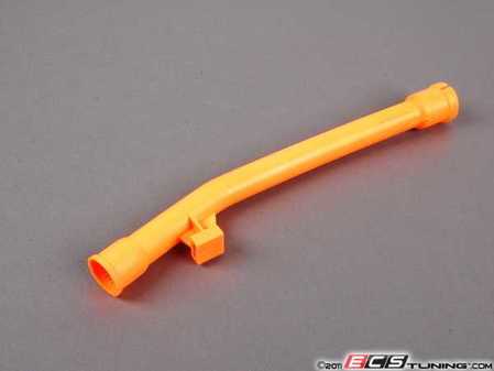 ES#2226103 - 06A103663B - Oil Dipstick Funnel - Generally cracks down below the engine cover, causing a hard to find leak - Vaico - Audi Volkswagen