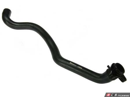 ES#4316681 - 11537591889PRM - Engine Coolant Hose w/ Aluminum Flange - Thermostat to Cylinder Head - Ditch the faulty plastic connector with a new metal connector and hose to prevent coolant loss and overheating - URO Premium - BMW