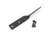 ES#4883214 - 601-0090 - Power Steering Reservoir Bracket - Relocates the power steering reservoir to allow relocated inlets and/or a 335D coolant reservoir - Precision Raceworks - BMW