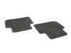 ES#3640865 - 83A061276MNO - Rear Carpeted Floor Mats - Black  - Help protect the interior of your Audi from the elements. - Genuine Volkswagen Audi - Audi