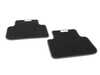 ES#3640865 - 83A061276MNO - Rear Carpeted Floor Mats - Black  - Help protect the interior of your Audi from the elements. - Genuine Volkswagen Audi - Audi