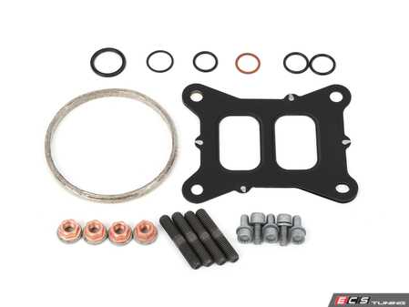 ES#4629930 - N90067202KT4 - Turbocharger Installation Kit - All hardware & gaskets that you would need to install a turbocharger - Assembled By ECS - Volkswagen