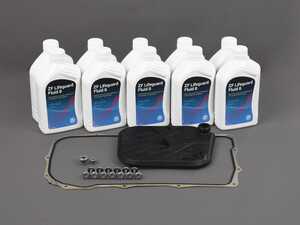 ES#4820298 - F90M5ATSKT1 - Automatic Transmission Service Kit - 8HP75 & 8HP76  - Includes all the necessary components for a complete transmission service - Featuring a new filter, ZF Lifeguard 8 fluid, a pan gasket, installation hardware, and fill & drain plugs - Assembled By ECS - BMW