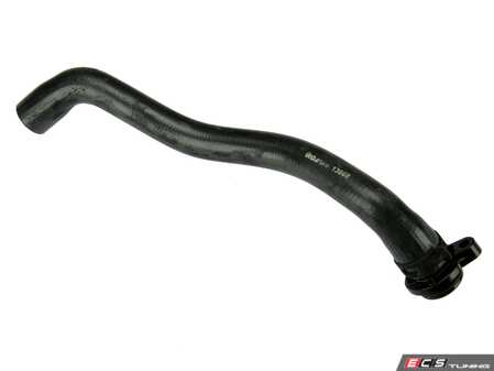 ES#4316678 - 11537581063PRM - Cooling Hose with Aluminum Flange - Cylinder Head to Thermostat - Quality replacement cooling hose - replaces the stock plastic connector with a metal connector - URO Premium - BMW