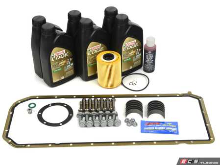 ES#4884041 - 11131437237-KT - WPC Performance Rod Bearing Replacement Kit  - The S54 engine is prone to rod bearing failure, especially with higher mileage. Prevent a costly spun bearing and crankshaft damage by replacing your rod bearings before it's too late. - Assembled By ECS - BMW