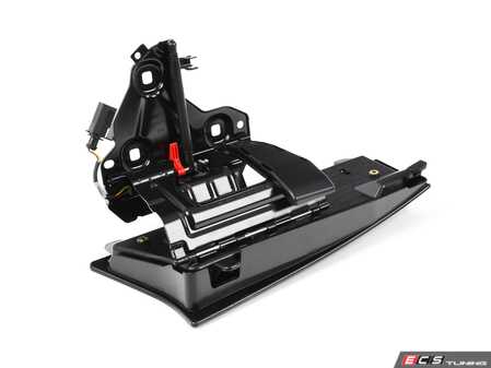ES#1833681 - 1Q0868852D82V - Roof Brace Flap - Right - Passenger's side flap mechanism which hides the top when open - Genuine Volkswagen Audi - Volkswagen