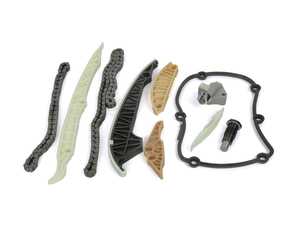 ES#4751234 - 06K109158BP2KT - Basic Timing Chain Kit - Includes chains, tensioners, and rails - Assembled By ECS - Audi