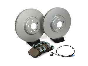 ES#4815905 - g01rps1KT - Front Brake Service Kit - Includes front rotors, pads, wear sensor, and associated hardware. - Assembled By ECS - BMW