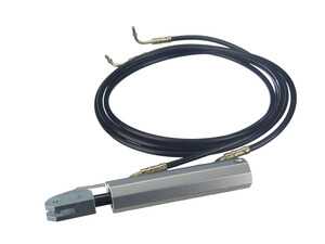 ES#4932285 - 2308000972 - R230 Convertible Top Cylinder With Lines - Rear Left Trunk Frame Cylinder - URO - Mercedes Benz