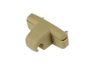 ES#4044214 - 51168174716 - Beige Sun Visor Latch - Priced Each - Fits on both driver & passenger sides - URO - BMW