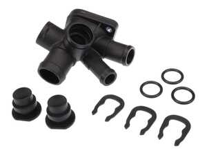 ES#4932359 - 037198144J - Coolant Flange Kit - Includes everything needed when replacing the cooling flange - URO - Volkswagen